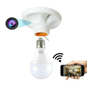 Wireless Bulb Holder Security Camera