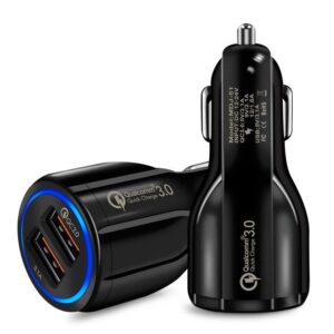 Fast Car Charger with Dual USB Ports